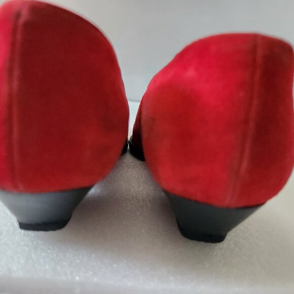 Pegabo Red MaryJane Shoes Size 7 - Picture 7 of 10